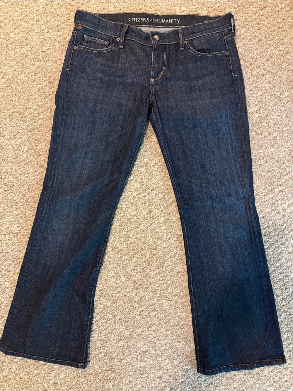 Citizens Of Humanity Dita Bootcut Dark Blue Jeans - 29 Petite